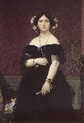 Jean-Auguste Dominique Ingres Mrs. Moitessier Germany oil painting artist